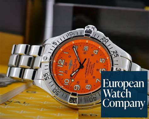 breitling a17360 orange|breitling superocean a1736011.